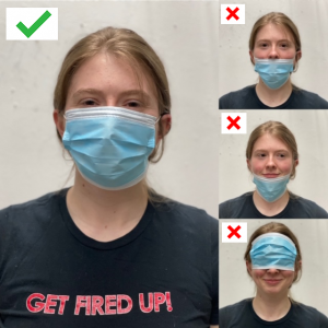 Face Mask Must Be Worn In Studio!