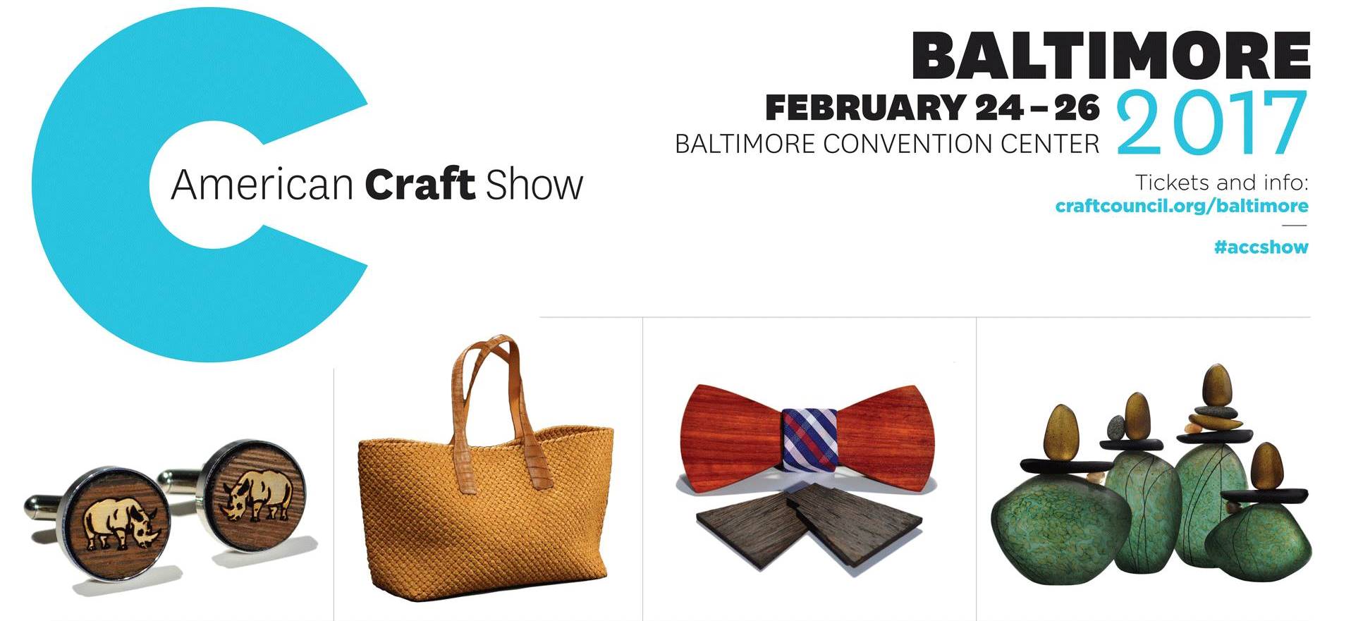 American Craft Council Baltimore Show 2017 Opens This Week