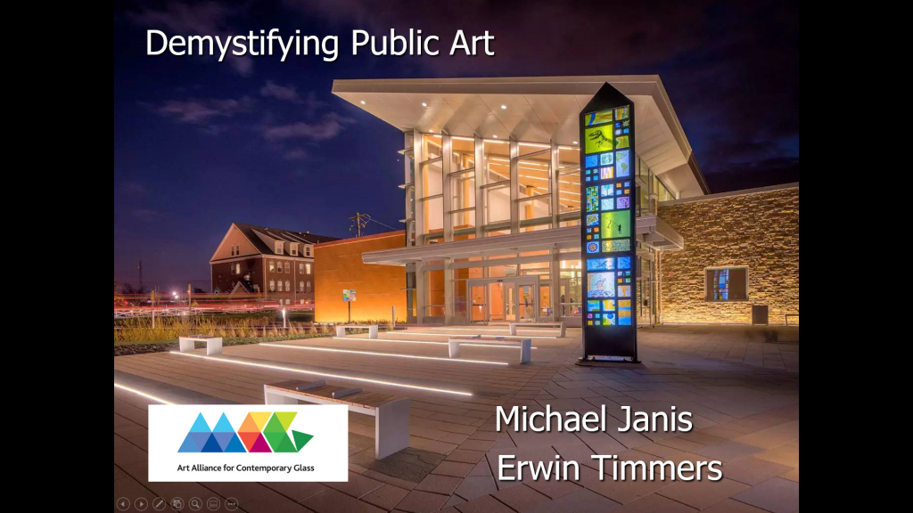 aacg.public.art.wgs.studio.glass.sculpture.education.arts.community.involvement.michael.janis.erwin.timmers.contemporary.public